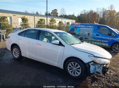 Lot #2992821323 2016 TOYOTA CAMRY LE