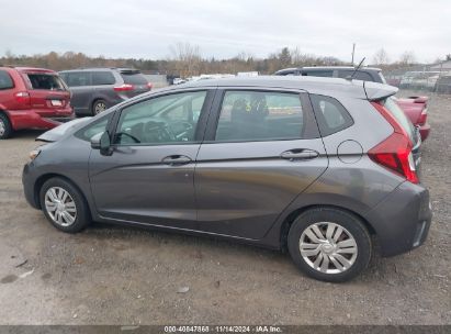 Lot #2992834771 2015 HONDA FIT LX