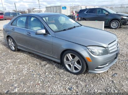 Lot #3050083519 2011 MERCEDES-BENZ C 300 LUXURY 4MATIC/SPORT 4MATIC