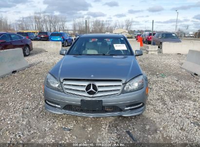 Lot #3050083519 2011 MERCEDES-BENZ C 300 LUXURY 4MATIC/SPORT 4MATIC