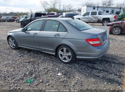 Lot #3050083519 2011 MERCEDES-BENZ C 300 LUXURY 4MATIC/SPORT 4MATIC