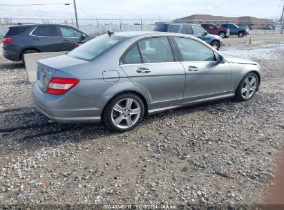 Lot #3050083519 2011 MERCEDES-BENZ C 300 LUXURY 4MATIC/SPORT 4MATIC