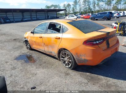 Lot #3035707779 2013 DODGE DART RALLYE