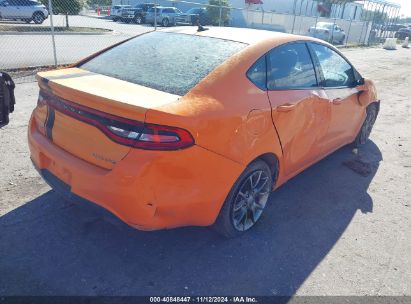 Lot #3035707779 2013 DODGE DART RALLYE