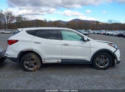 Lot #3035707783 2017 HYUNDAI SANTA FE SPORT 2.4L