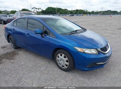 Lot #3035071932 2013 HONDA CIVIC LX