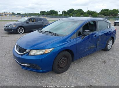 Lot #3035071932 2013 HONDA CIVIC LX