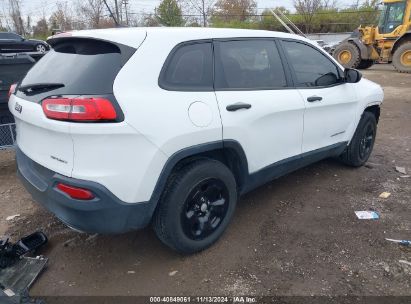 Lot #3035071925 2017 JEEP CHEROKEE SPORT 4X4