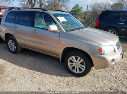 Lot #2997780536 2006 TOYOTA HIGHLANDER HYBRID V6