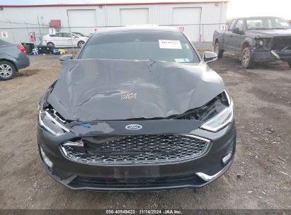 Lot #3037544204 2019 FORD FUSION HYBRID TITANIUM