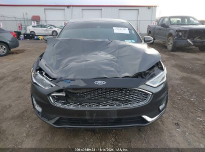 Lot #3037544204 2019 FORD FUSION HYBRID TITANIUM