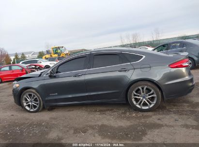 Lot #3037544204 2019 FORD FUSION HYBRID TITANIUM