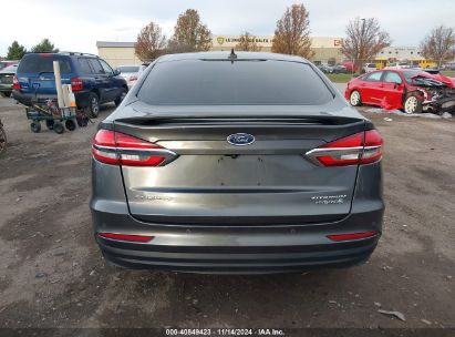 Lot #3037544204 2019 FORD FUSION HYBRID TITANIUM