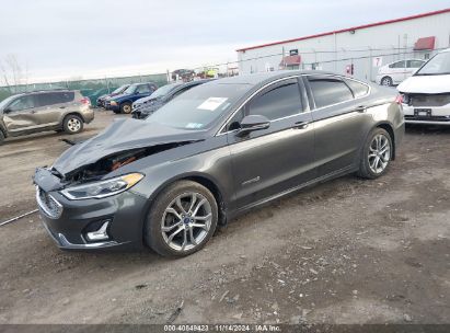 Lot #3037544204 2019 FORD FUSION HYBRID TITANIUM