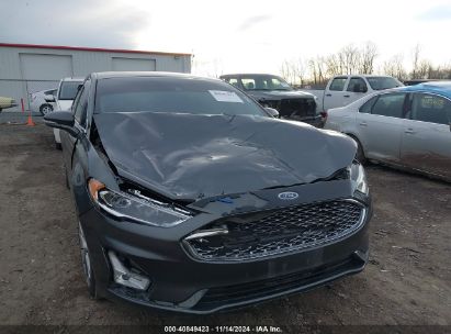 Lot #3037544204 2019 FORD FUSION HYBRID TITANIUM