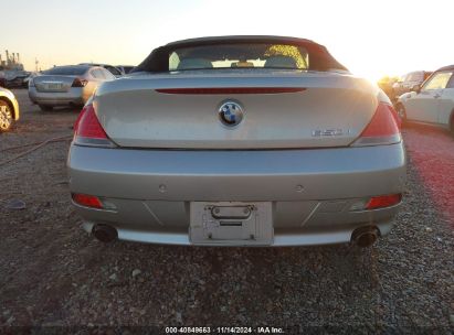 Lot #2997780532 2007 BMW 650I