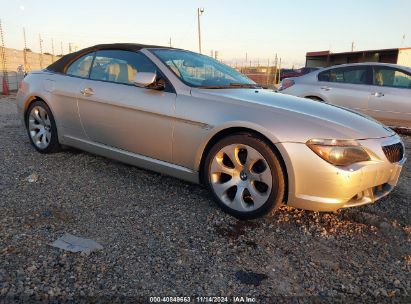 Lot #2997780532 2007 BMW 650I