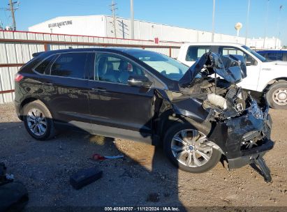 Lot #2990352441 2022 FORD EDGE TITANIUM