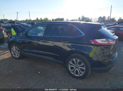 Lot #2990352441 2022 FORD EDGE TITANIUM