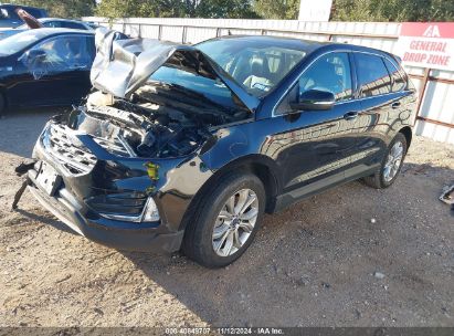 Lot #2990352441 2022 FORD EDGE TITANIUM