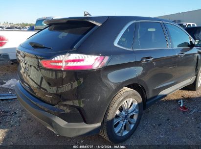 Lot #2990352441 2022 FORD EDGE TITANIUM