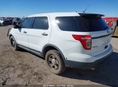 Lot #2997780771 2015 FORD UTILITY POLICE INTERCEPTOR