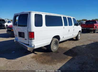 Lot #3053063238 2014 FORD E-350 SUPER DUTY XLT