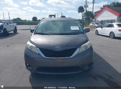 Lot #3035071919 2012 TOYOTA SIENNA LE V6 8 PASSENGER