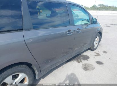 Lot #3035071919 2012 TOYOTA SIENNA LE V6 8 PASSENGER