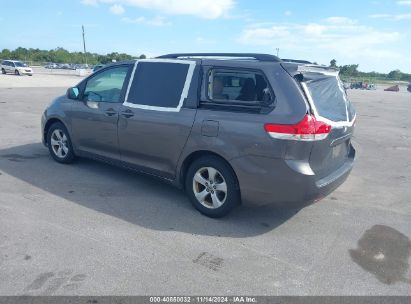 Lot #3035071919 2012 TOYOTA SIENNA LE V6 8 PASSENGER