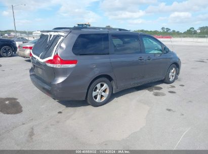 Lot #3035071919 2012 TOYOTA SIENNA LE V6 8 PASSENGER