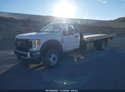 Lot #2995287647 2021 FORD F-600 CHASSIS XL