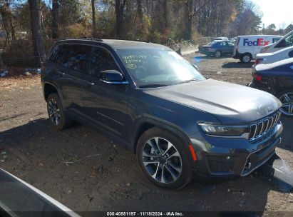 Lot #3040492564 2023 JEEP GRAND CHEROKEE OVERLAND 4X4