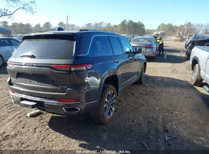 Lot #3040492564 2023 JEEP GRAND CHEROKEE OVERLAND 4X4