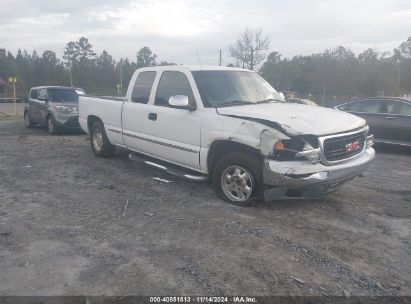 Lot #3052075498 2002 GMC SIERRA 1500 SLE