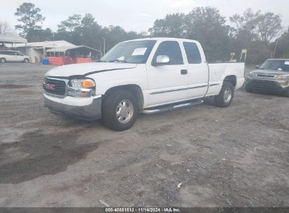 Lot #3052075498 2002 GMC SIERRA 1500 SLE