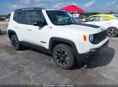 Lot #2990346124 2023 JEEP RENEGADE TRAILHAWK 4X4