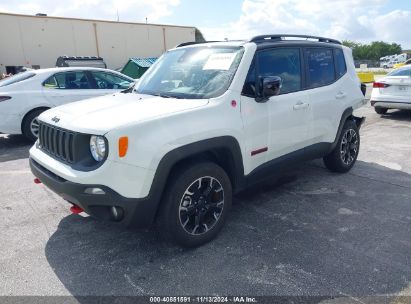 Lot #2990346124 2023 JEEP RENEGADE TRAILHAWK 4X4