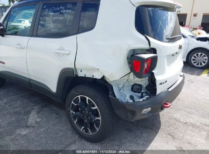 Lot #2990346124 2023 JEEP RENEGADE TRAILHAWK 4X4