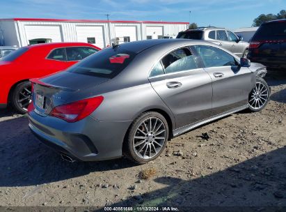 Lot #3049470481 2016 MERCEDES-BENZ CLA 250 4MATIC