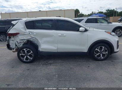 Lot #2981760851 2020 KIA SPORTAGE LX