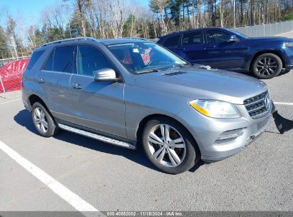 Lot #3037543374 2014 MERCEDES-BENZ ML 350 4MATIC