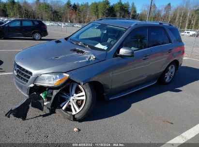 Lot #3037543374 2014 MERCEDES-BENZ ML 350 4MATIC