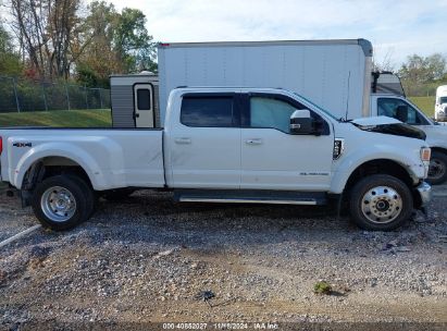 Lot #3025487639 2022 FORD F-450 LARIAT