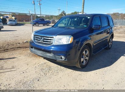 Lot #3037131217 2013 HONDA PILOT EX-L