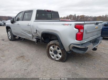 Lot #3056069874 2022 CHEVROLET SILVERADO 2500HD 4WD  STANDARD BED LTZ