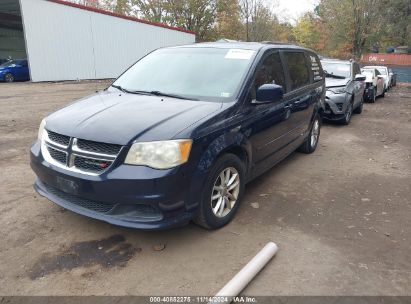 Lot #3057075418 2014 DODGE GRAND CARAVAN SXT