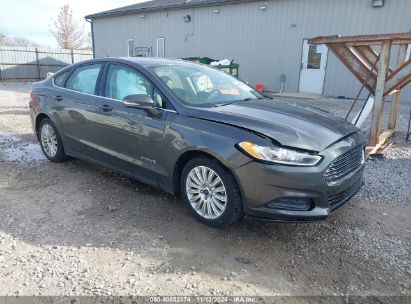 Lot #3035071863 2015 FORD FUSION HYBRID SE