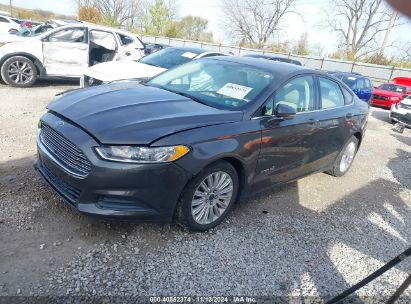 Lot #3035071863 2015 FORD FUSION HYBRID SE