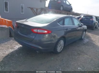 Lot #3035071863 2015 FORD FUSION HYBRID SE